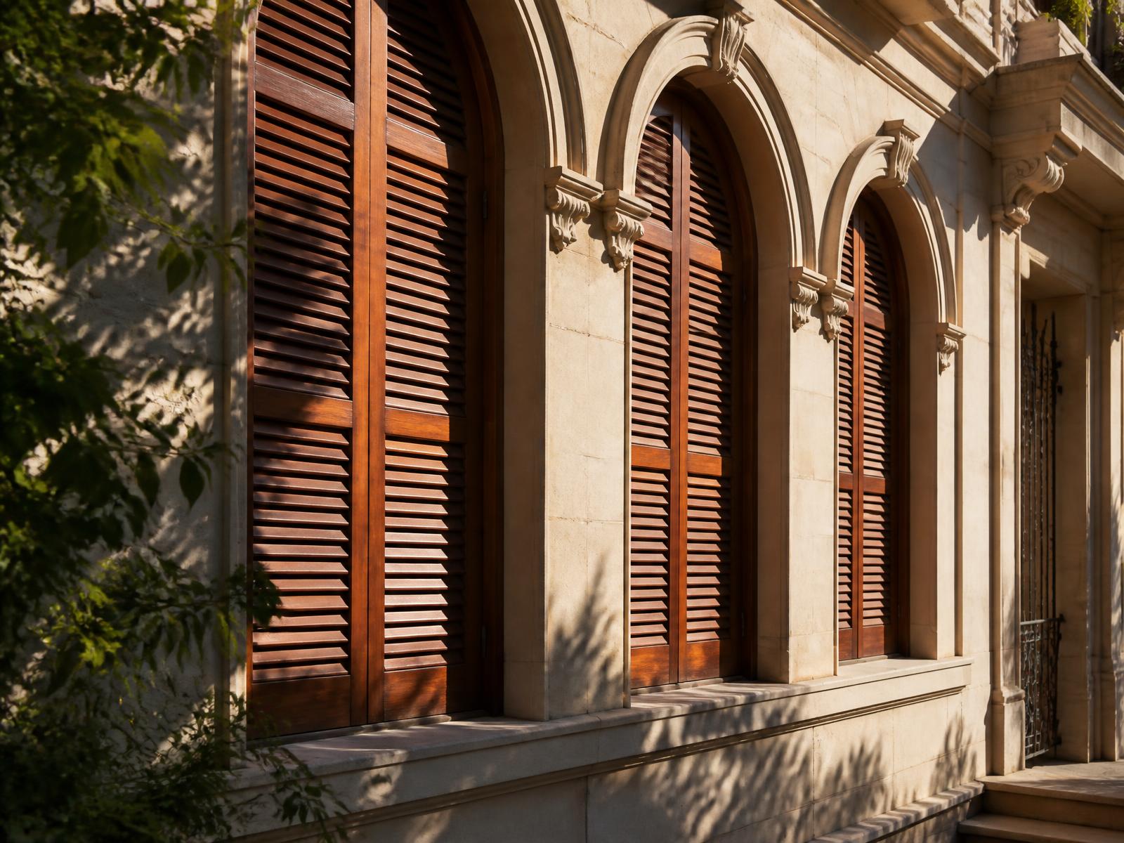 Sonnenschutz & Fensterläden – Arbeitsbeispiel