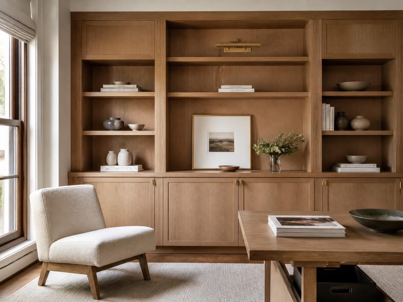 Maßgefertigter Einbauschrank aus Eiche